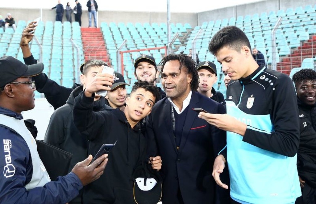 Ντουντελάνζ – Ολυμπιακός: «Πόλος έλξης» ο Καρεμπέ (photos)