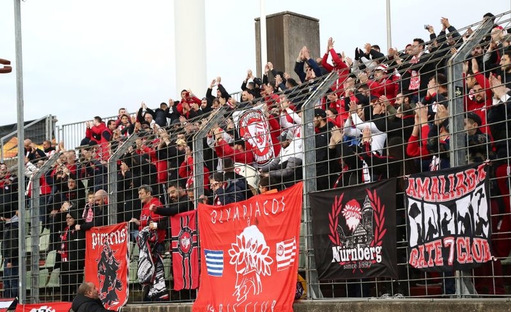 Ολυμπιακός – Ντουντελάνζ: Η «ερυθρόλευκη»… κατάληψη (photos)