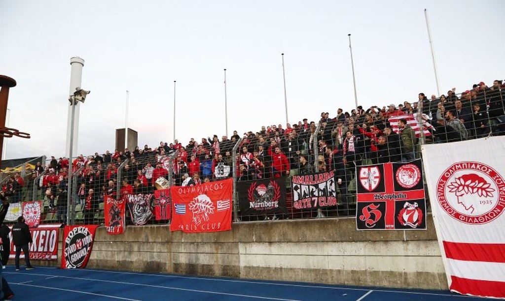 Ολυμπιακός – Ντουντελάνζ: Η «ερυθρόλευκη»… κατάληψη (photos)