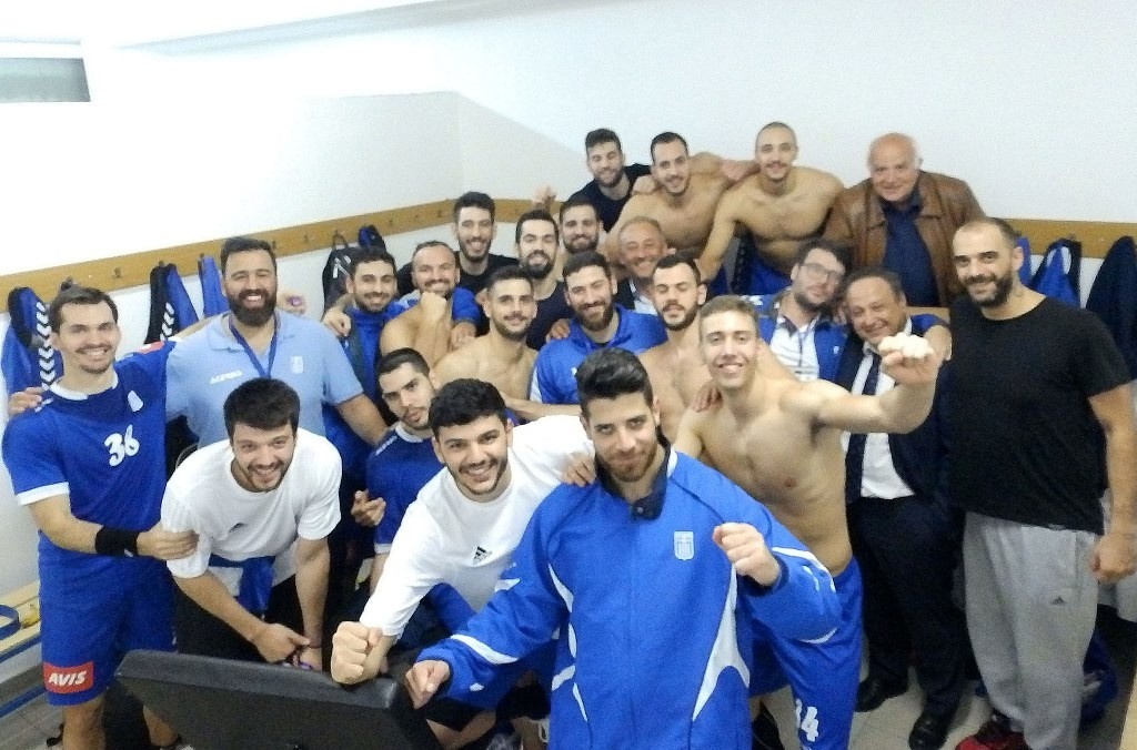 Επική νίκη της Ελλάδας επί της πΓΔΜ στο χάντμπολ (photos, video)