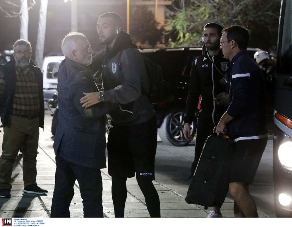 ΠΑΟΚ-Παναθηναϊκός: Υποδοχή από Ιβάν και ιδιαίτερο τετ α τετ με Ουάρντα (photos)