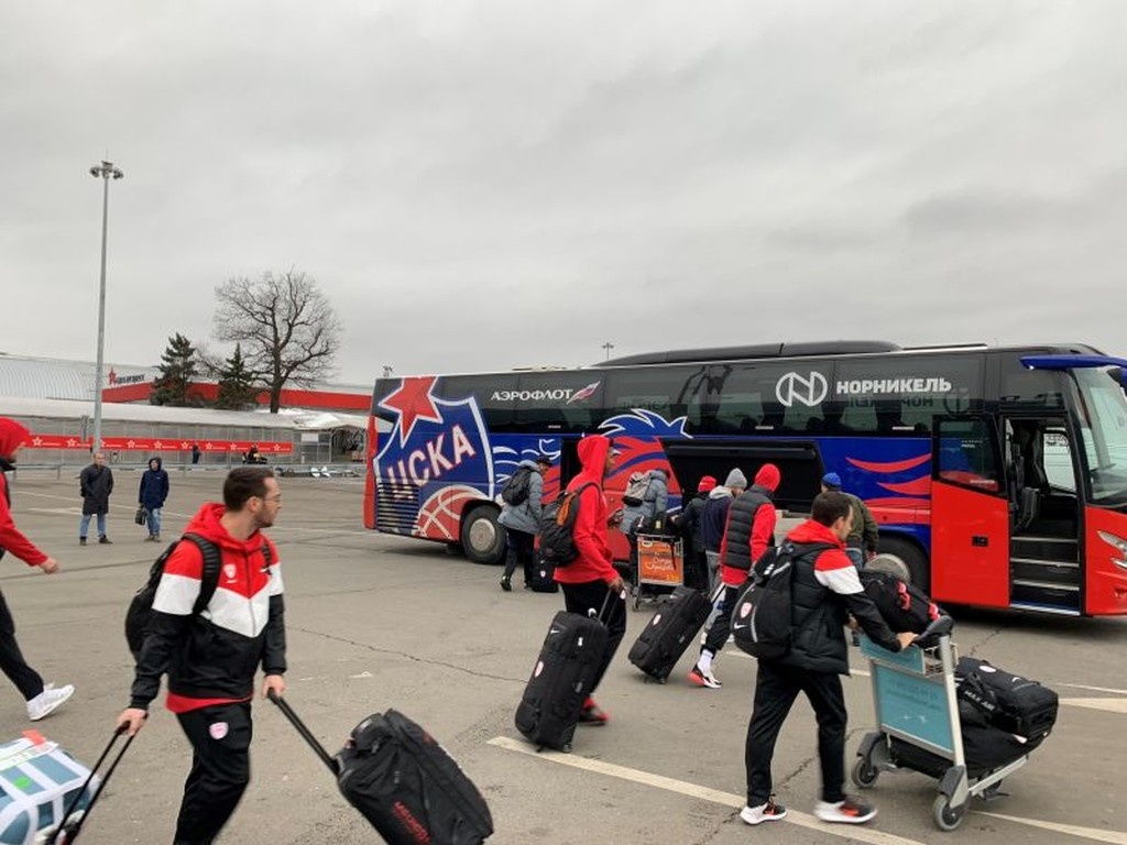 Ολυμπιακός: Στη Μόσχα για το ματς με την ΤΣΣΚΑ (photos)