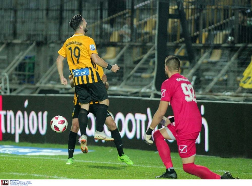 Άρης-Αήττητος Σπάτων 2-0: Τον λύτρωσε ο Διαμαντόπουλος (photos)