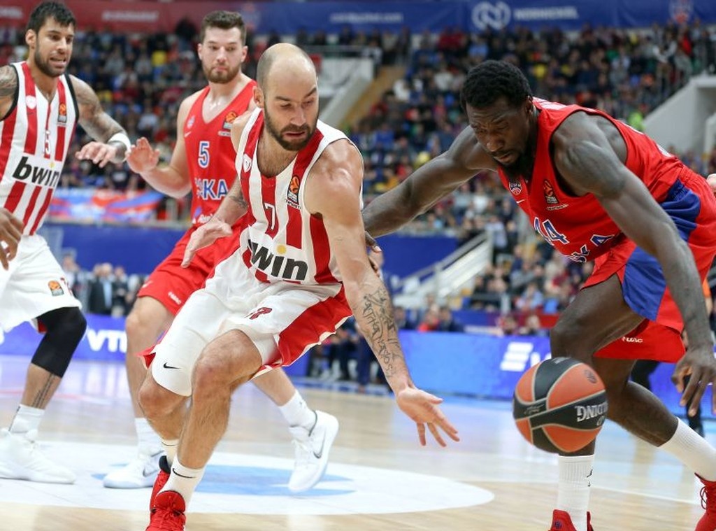 Ολυμπιακός: Τα νεύρα του Σπανούλη στη Μόσχα (photos)