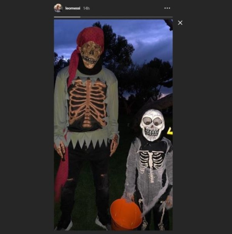Τρομάζει η στολή του Μέσι για το Halloween (photo)