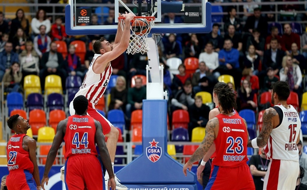 ΤΣΣΚΑ Μ.-Ολυμπιακός 69-65: Έχασε μεγάλη ευκαιρία στη Μόσχα!