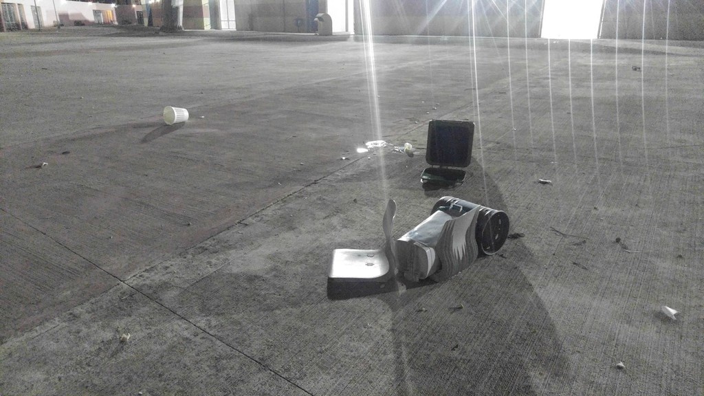Τα έσπασαν στο Παμπελοποννησιακό Στάδιο οι οπαδοί του Ολυμπιακού (photos)