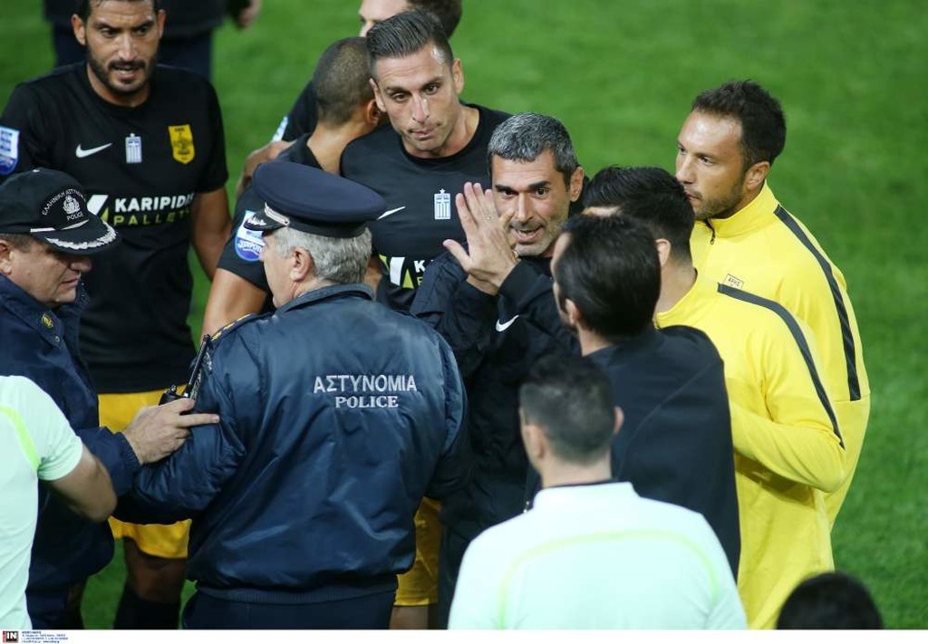 Άρης-Ολυμπιακός: Επεισόδιο Λάζαρου με Τζανακάκη-Σιώπη και ένταση στο ντέρμπι (photos)