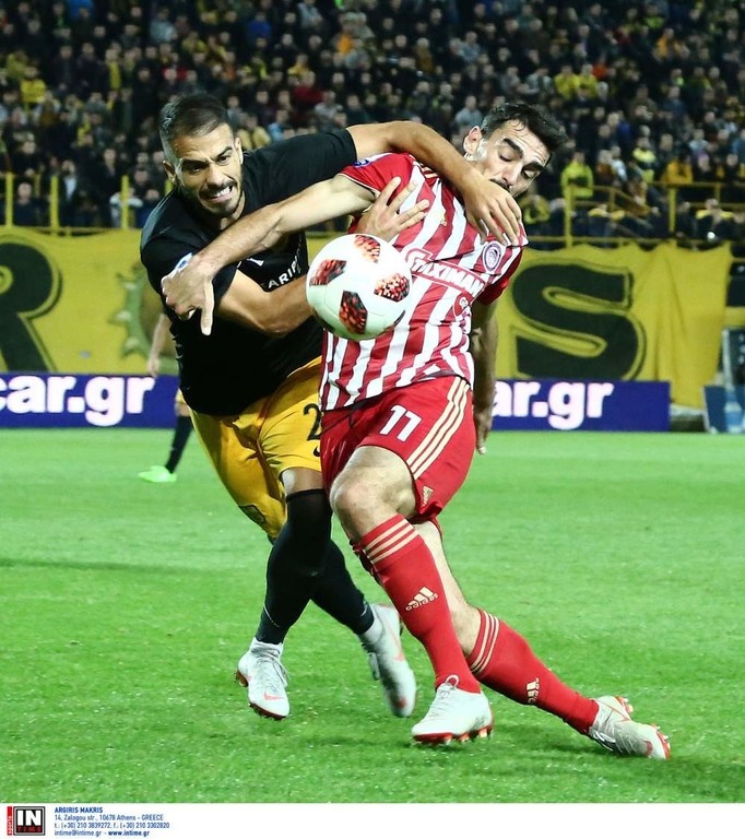 Άρης-Ολυμπιακός: Επεισόδιο Λάζαρου με Τζανακάκη-Σιώπη και ένταση στο ντέρμπι (photos)