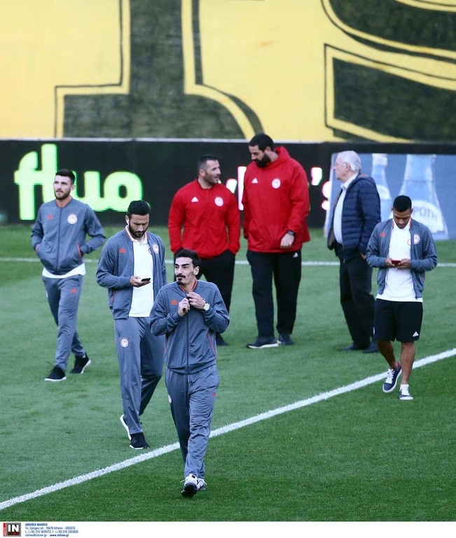 Άρης-Ολυμπιακός: Οι πρώτες εικόνες από το «Βικελίδης» (photos)