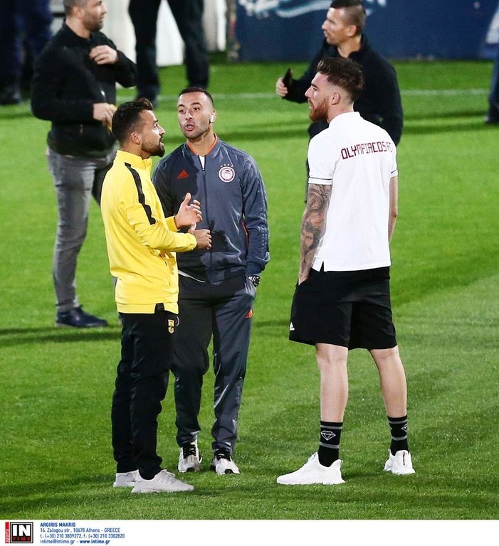 Άρης-Ολυμπιακός: Οι πρώτες εικόνες από το «Βικελίδης» (photos)