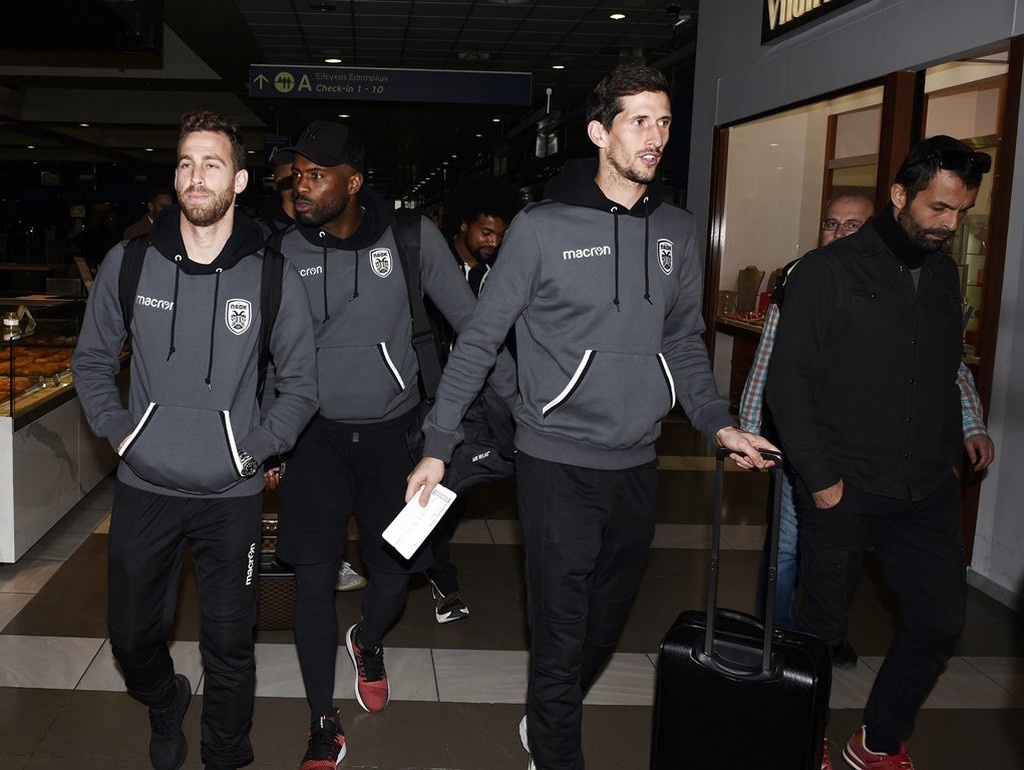 ΠΑΟΚ: Αναχώρησε για Βουδαπέστη (photos)