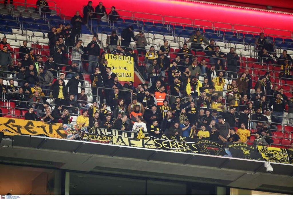 Μπάγερν Μονάχου-ΑΕΚ: «Κιτρινόμαυρο» πάρτι στην Allianz Arena (photos)