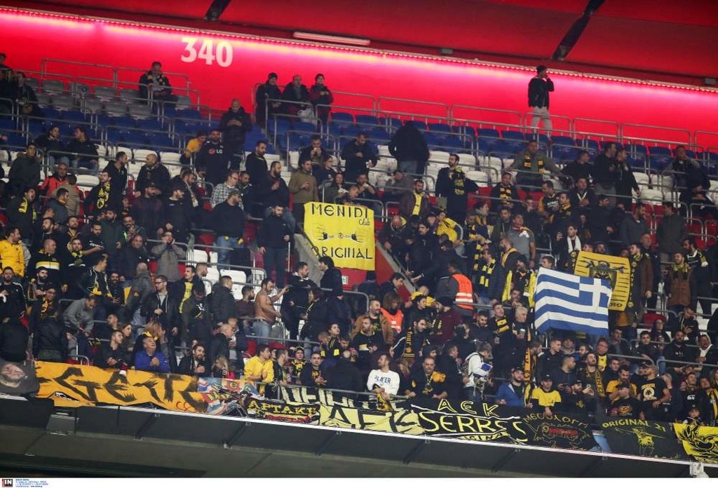 Μπάγερν Μονάχου-ΑΕΚ: «Κιτρινόμαυρο» πάρτι στην Allianz Arena (photos)