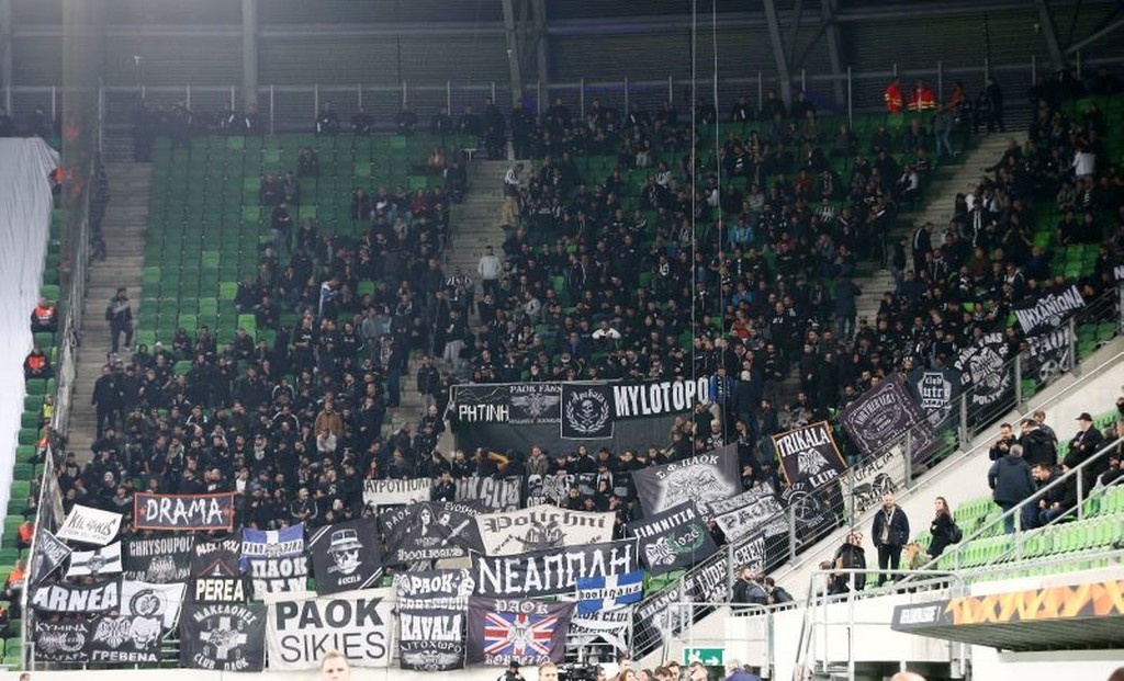 Βίντι – ΠΑΟΚ: «Ασπρόμαυρο» πάρτι στην κερκίδα (photos)