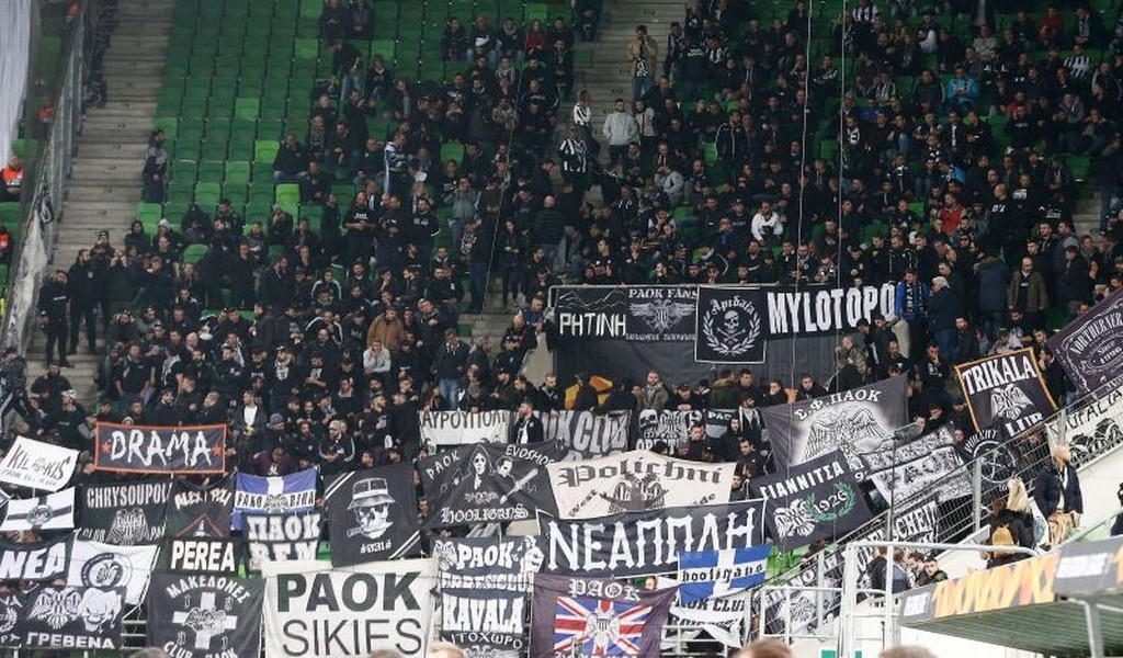Βίντι – ΠΑΟΚ: «Ασπρόμαυρο» πάρτι στην κερκίδα (photos)
