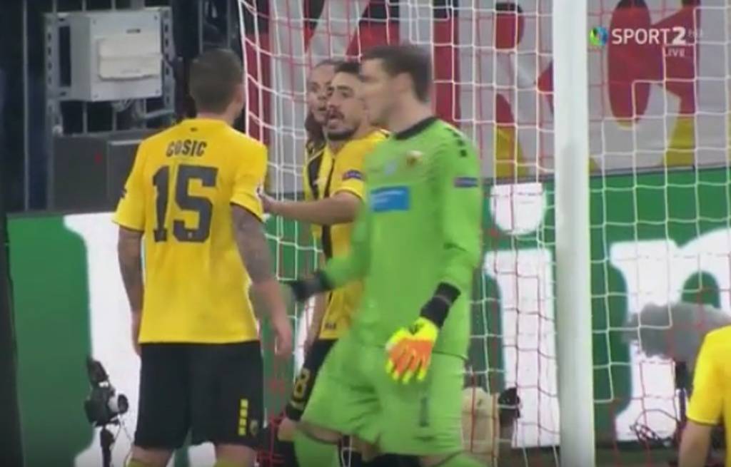 ΑΕΚ: Καρέ καρέ το επεισόδιο Τσόσιτς-Χουλτ - Τι συνέβη και ξέφυγε ο Σέρβος (photos, video)