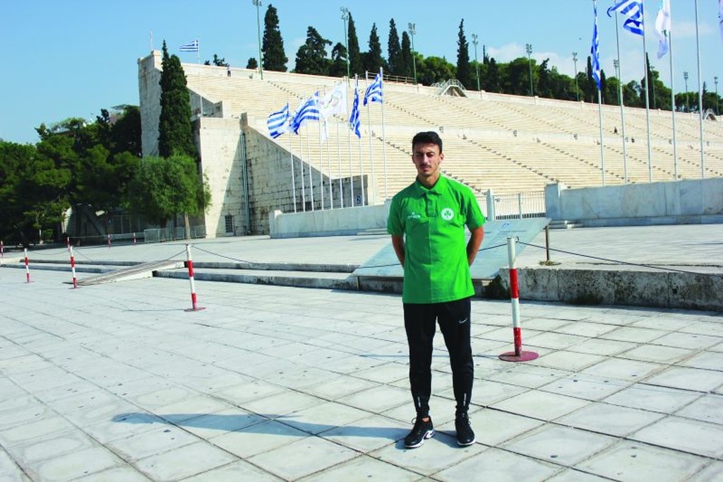 Γκελαούζος: «Δέος όταν μπαίνω στο Παναθηναϊκό Στάδιο»! (photos)