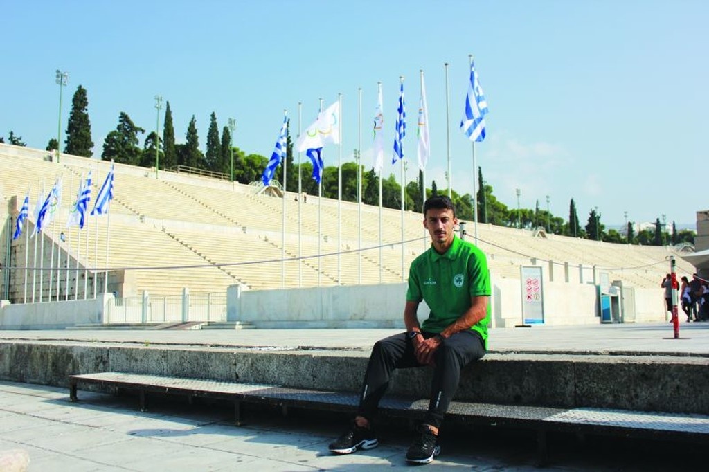 Γκελαούζος: «Δέος όταν μπαίνω στο Παναθηναϊκό Στάδιο»! (photos)