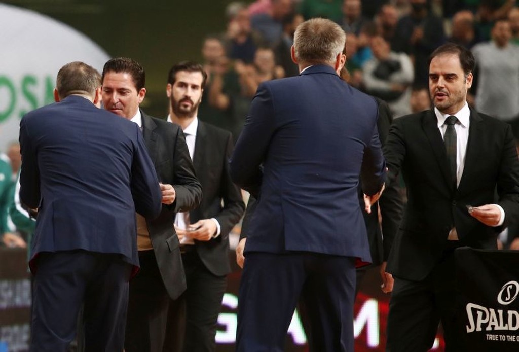 Παναθηναϊκός ΟΠΑΠ – Ολυμπιακός: Το πρώτο τετ-α-τετ Πασκουάλ – Μπλατ (photos)