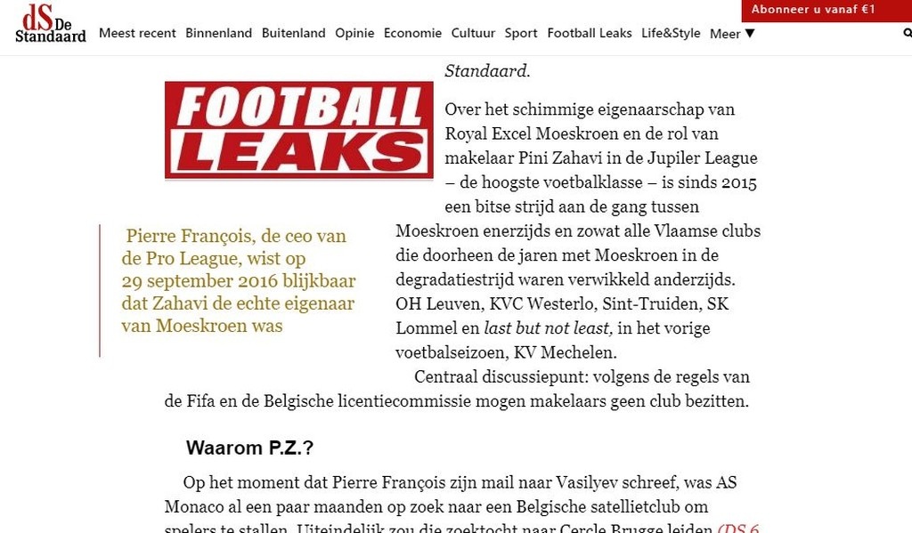 Στις αποκαλύψεις των Football Leaks ο Παϊρότζ Πιεμπονγκσάντ (photos)