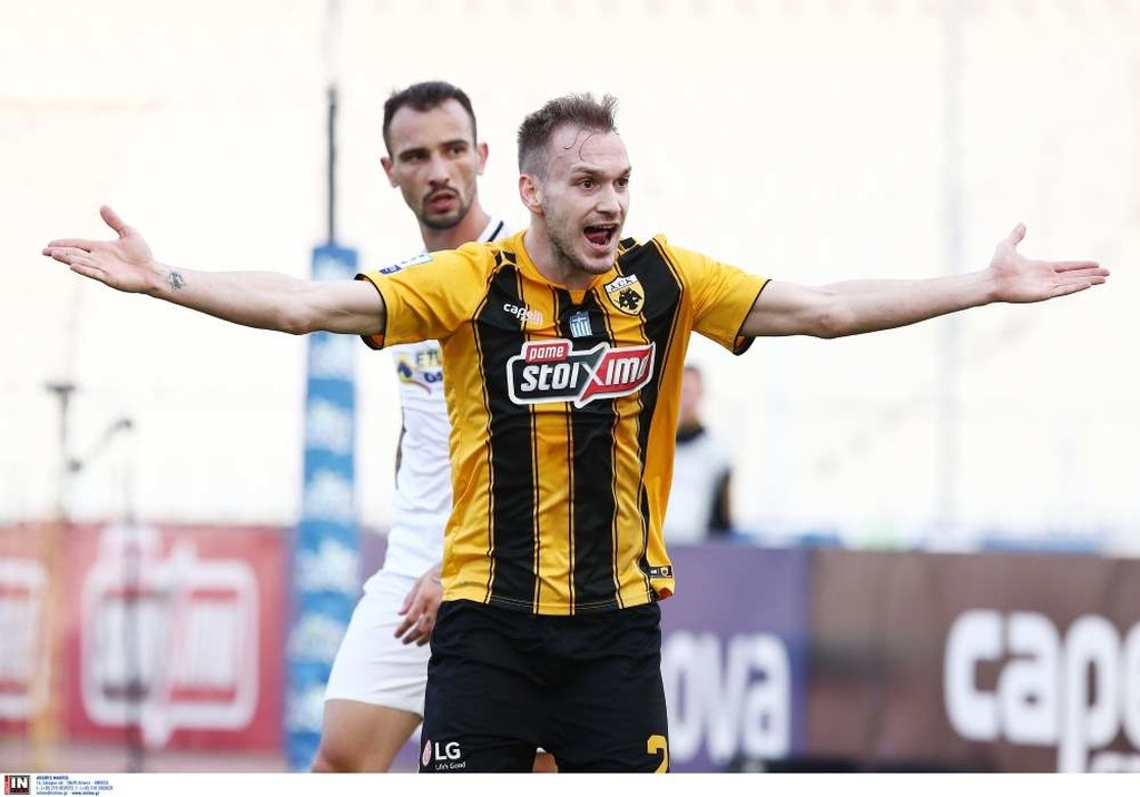 ΑΕΚ-Ατρόμητος: H τρελή φάση με το δοκάρι του Μάνταλου που άναψε «φωτιές» στο ΟΑΚΑ (photos)