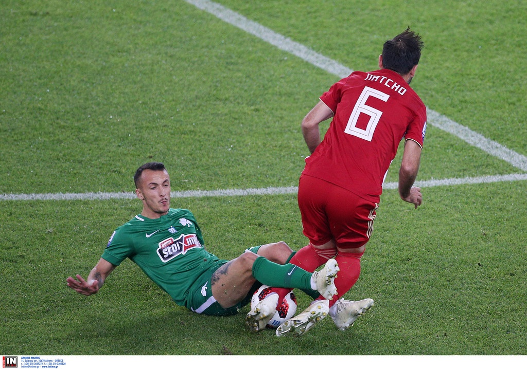 Ολυμπιακός-Παναθηναϊκός: Ένταση Κάτσε-Ποντένσε και πολλά νεύρα! (photos)