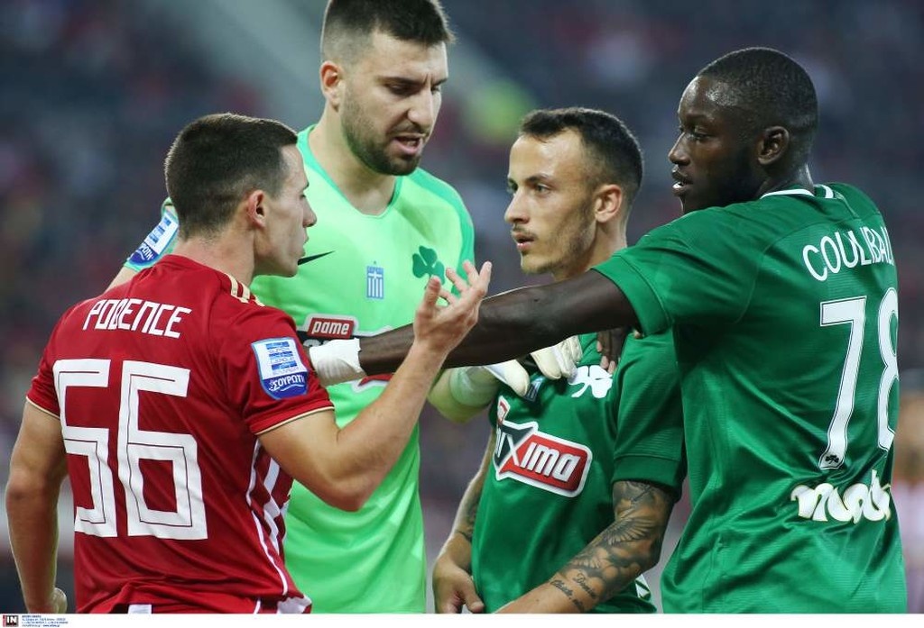 Ολυμπιακός-Παναθηναϊκός: Ένταση Κάτσε-Ποντένσε και πολλά νεύρα! (photos)