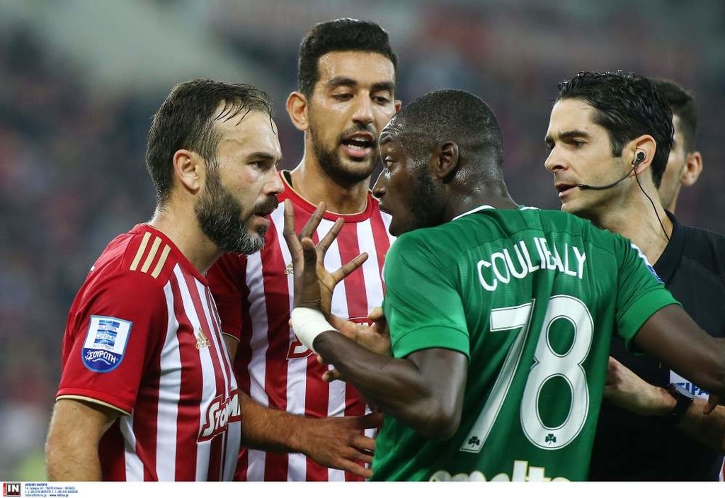 Ολυμπιακός-Παναθηναϊκός: Ένταση Κάτσε-Ποντένσε και πολλά νεύρα! (photos)