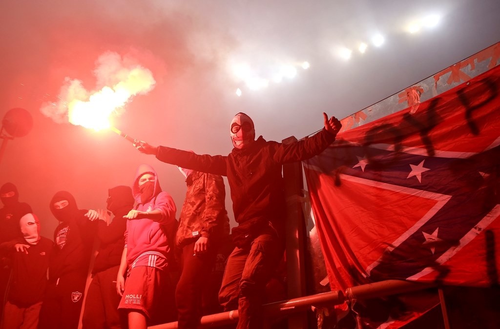 Ολυμπιακός-Παναθηναϊκός: Στήριξη… τέλος από τη Θύρα 7 (photos)