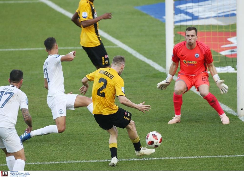 ΑΕΚ-Ατρόμητος: H τρελή φάση με το δοκάρι του Μάνταλου που άναψε «φωτιές» στο ΟΑΚΑ (photos)