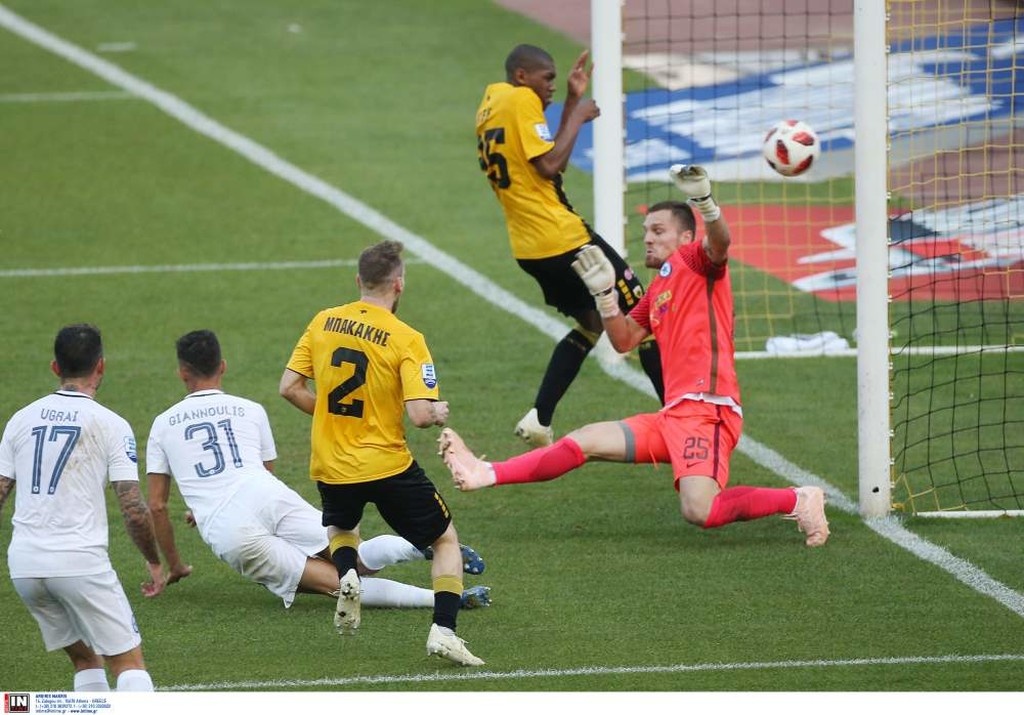 ΑΕΚ-Ατρόμητος: H τρελή φάση με το δοκάρι του Μάνταλου που άναψε «φωτιές» στο ΟΑΚΑ (photos)