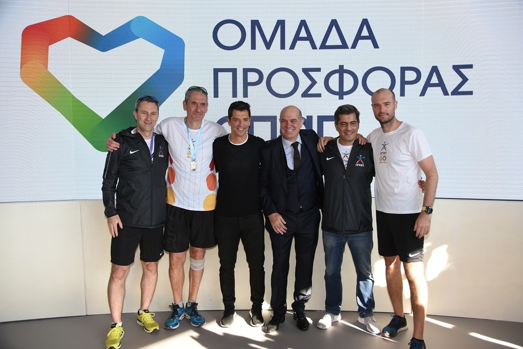 Πετρ Ματεγιόφσκι, Chief Customer Officer ΟΠΑΠ, Γιώργος Παπαγιάννης KΑΕ Παναθηναϊκός ΟΠΑΠ, Σπύρος Φωκάς Α’ Αντιπρόεδρος  ΟΠΑΠ, Ντάμιαν Κόουπ Διευθύνων Σύμβουλος ΟΠΑΠ, Σάκης Ρουβάς, Οδυσσέας Χριστοφόρου Επικεφαλής Εταιρικών & Ρυθμιστικών Υποθέσεων ΟΠΑΠ,