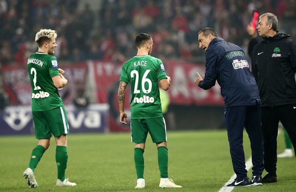 Ολυμπιακός-Παναθηναϊκός: Έτσι έζησαν το ντέρμπι Μαρτίνς και Δώνης (photos)