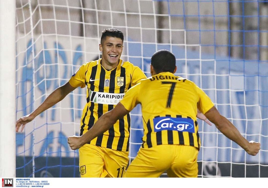 «Ξετίναξε» το χρονόμετρο ο Άρης: Γκολ στα 19'' ο Ματέο Γκαρσία! (video&photos)