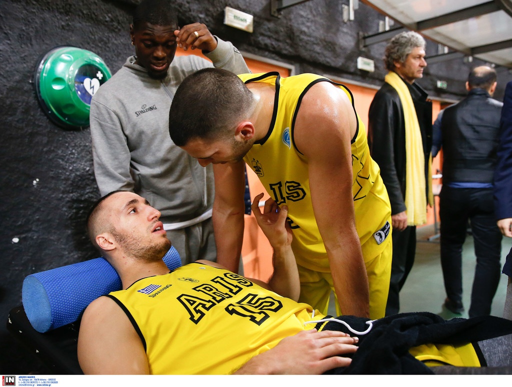 Άρης-Ντνίπρο: «Πάγωσαν» με Σλαφτσάκη (photos)