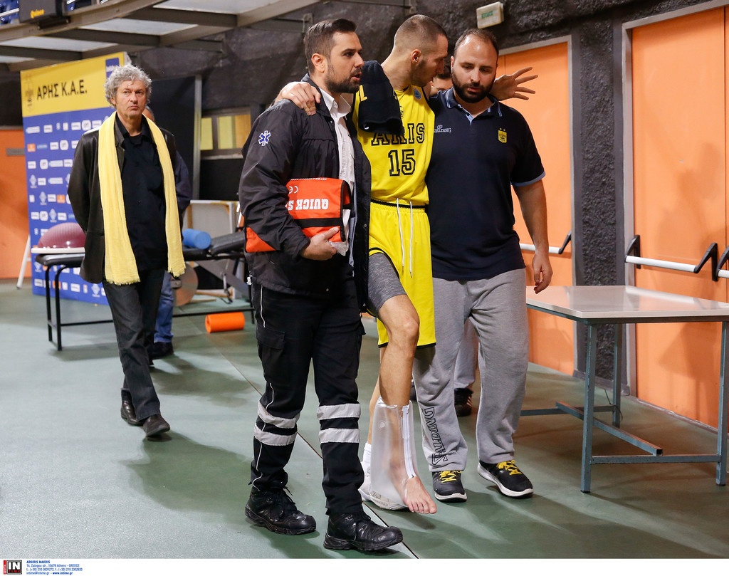 Άρης-Ντνίπρο: «Πάγωσαν» με Σλαφτσάκη (photos)