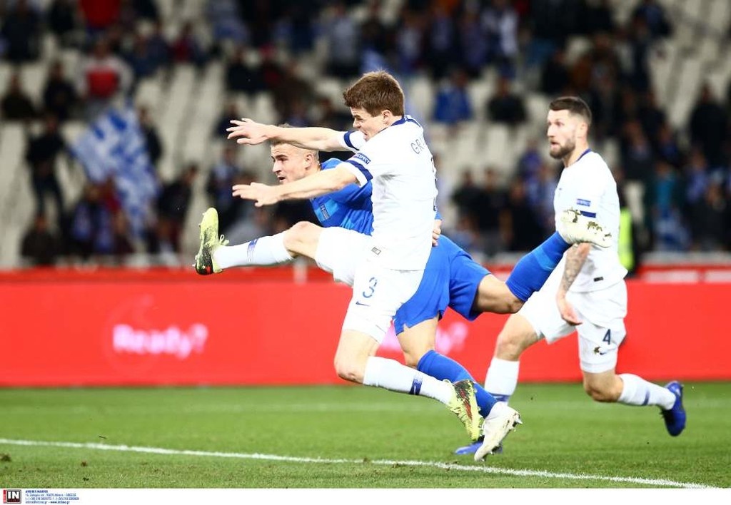 Ελλάδα-Φινλανδία: Με αυτόγκολ-καραμπόλα σκόραρε η Εθνική (video)