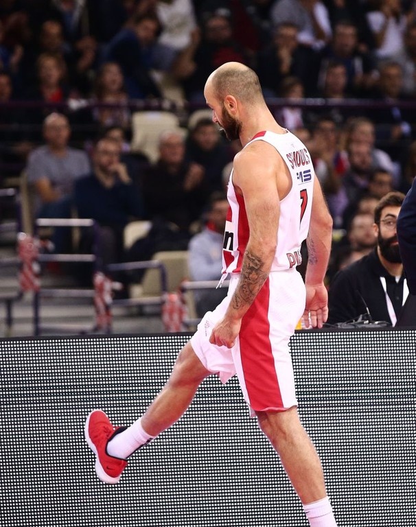 Ολυμπιακός – Ρεάλ Μαδρίτης: Το ξέσπασμα του Σπανούλη (photos)