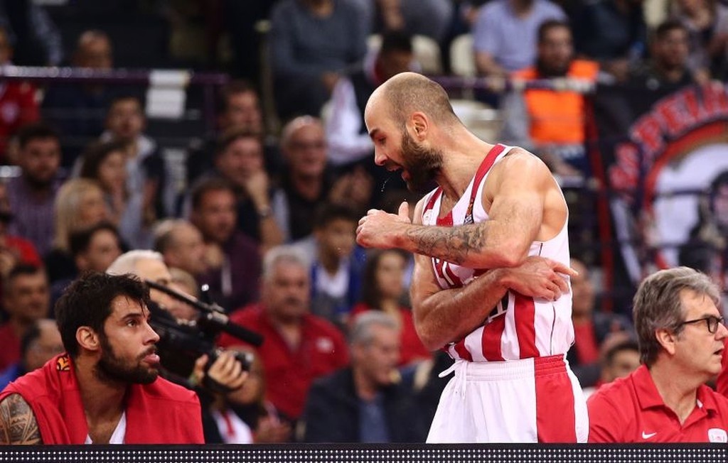 Ολυμπιακός – Ρεάλ Μαδρίτης: Το ξέσπασμα του Σπανούλη (photos)