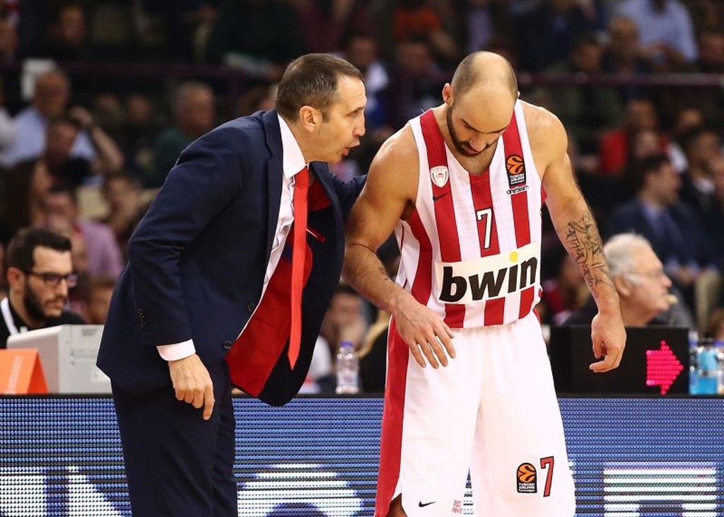 Ολυμπιακός – Ρεάλ Μαδρίτης: Το ξέσπασμα του Σπανούλη (photos)