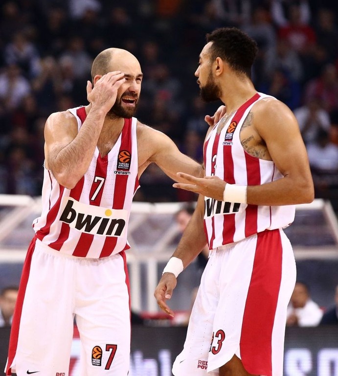 Ολυμπιακός – Ρεάλ Μαδρίτης: Το ξέσπασμα του Σπανούλη (photos)