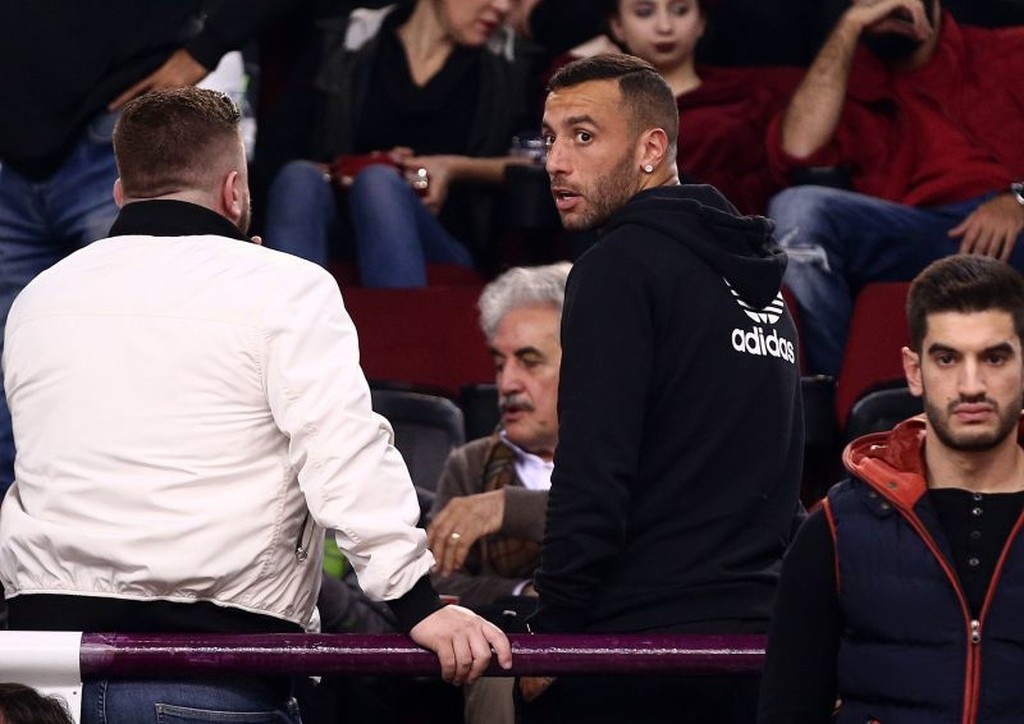 Ολυμπιακός – Ρεάλ Μαδρίτης: Στο ΣΕΦ κι οι ποδοσφαιριστές (photos)