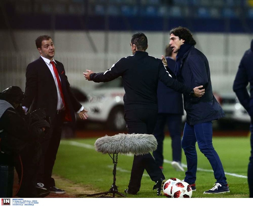 Ατρόμητος-Ολυμπιακός: Χαμός και ένταση στο Περιστέρι μετά το γκολ του Κουλούρη (photos,video)