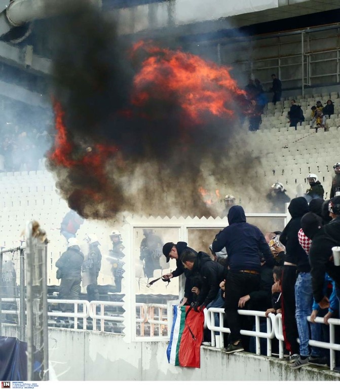 ΠΑΕ ΑΕΚ για τα επεισόδια: «Δεν ψάχνουμε εύκολες δικαιολογίες και άλλοθι» (photos)