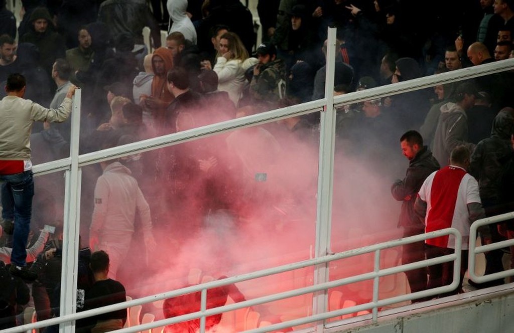 ΑΕΚ – Άγιαξ: Το χρονικό των επεισοδίων στο ΟΑΚΑ (videos+photos)