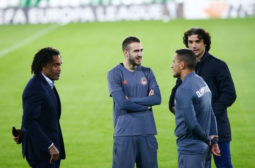 Έτοιμος ο Ολυμπιακός για τη «μάχη» με τη Μπέτις (video+photos)