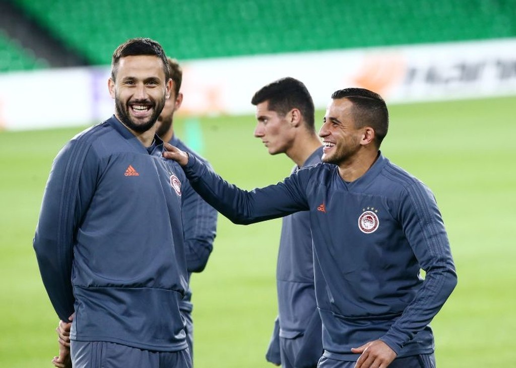 Έτοιμος ο Ολυμπιακός για τη «μάχη» με τη Μπέτις (video+photos)