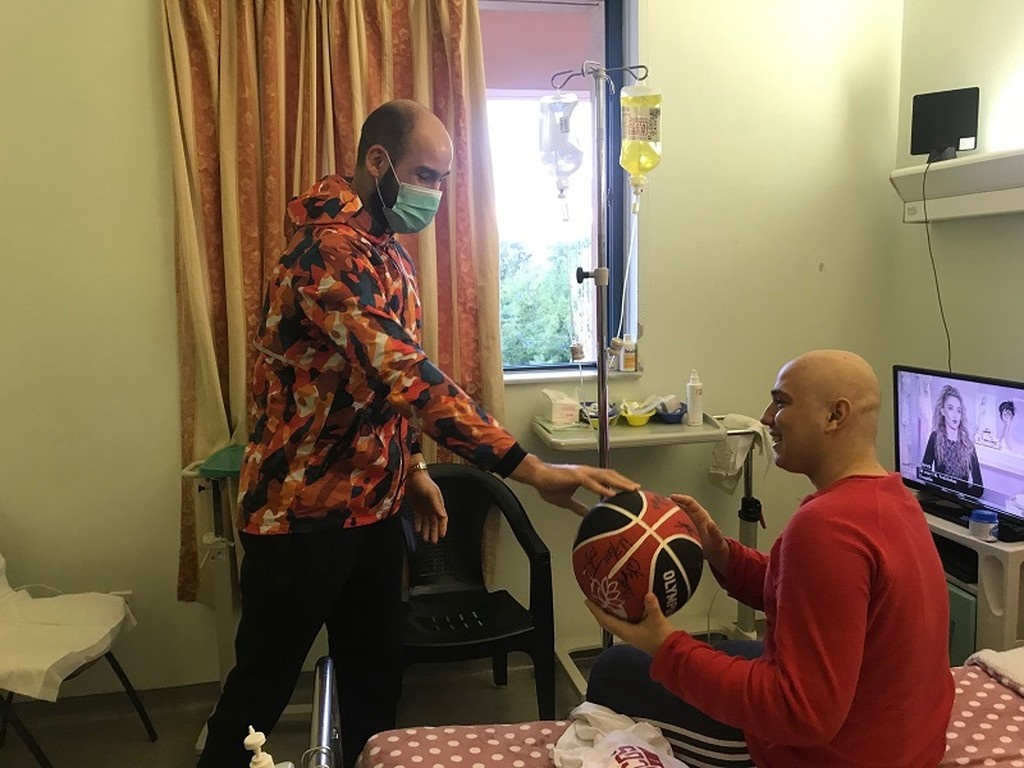 Ολυμπιακός: H ξεχωριστή επίσκεψη του Σπανούλη! (pics)