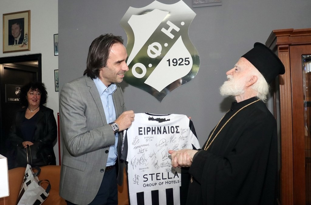 Αγιασμός στον ΟΦΗ (photos)